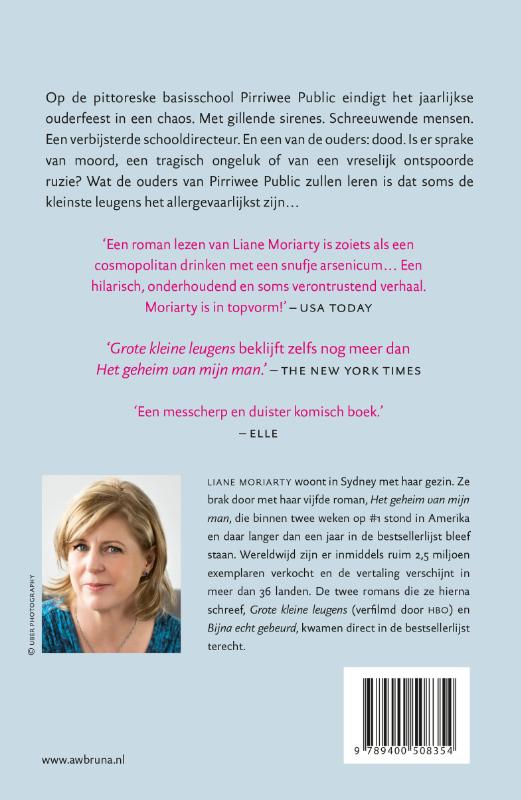 Achterkant van Grote kleine leugens