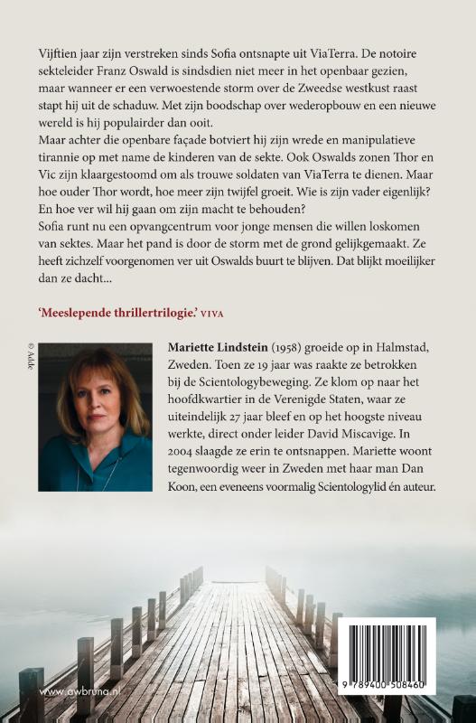 Achterkant van Kinderen van de sekte