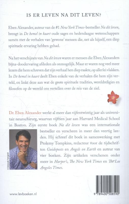 Achterkant van De hemel in kaart