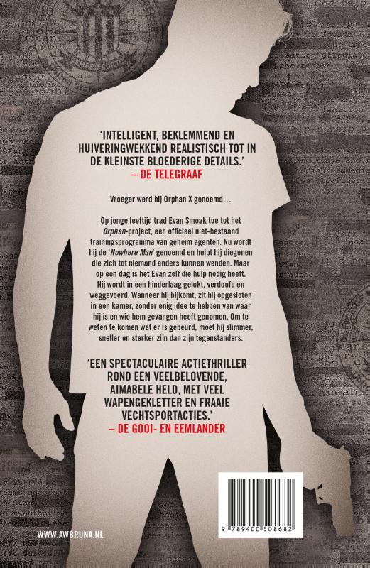 Achterkant van De Nergensman