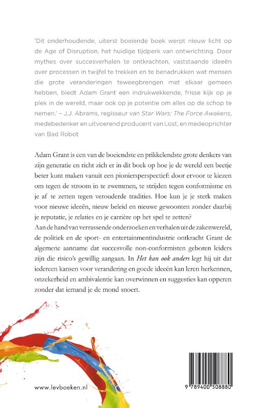Achterkant van Het kan ook anders