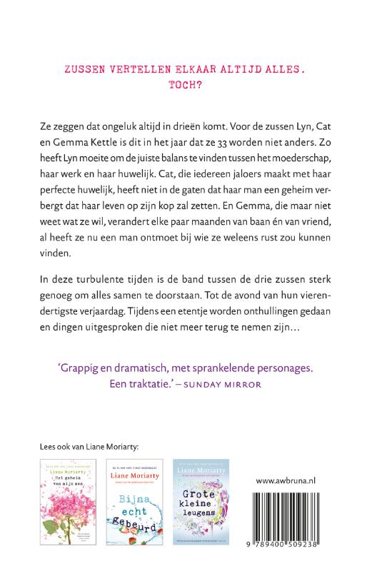 Achterkant van Drie wensen