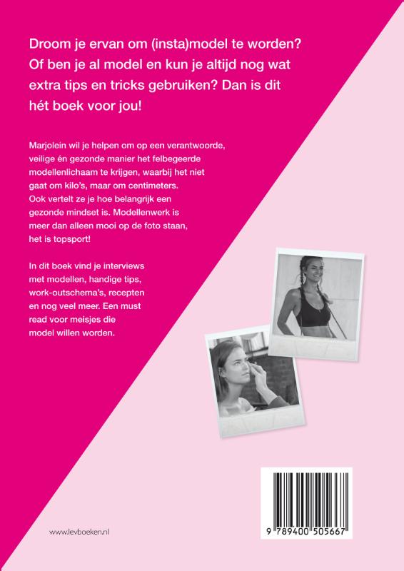 Achterkant van Models in Shape