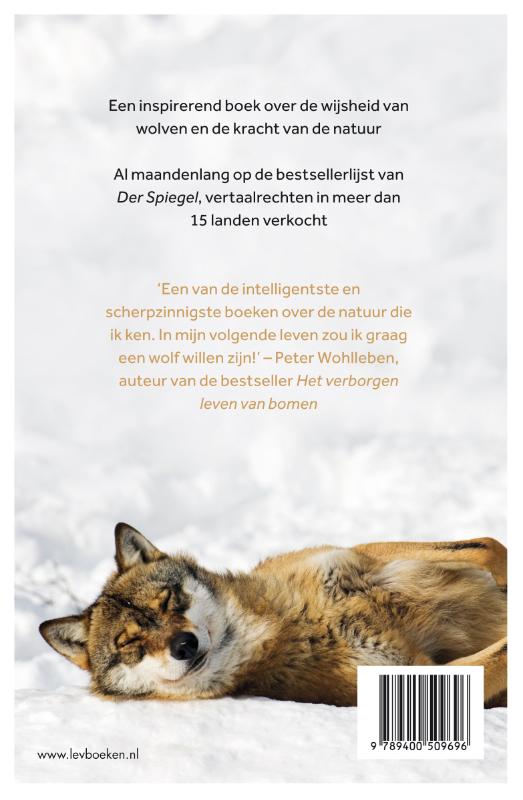 Achterkant van De wijsheid van wolven