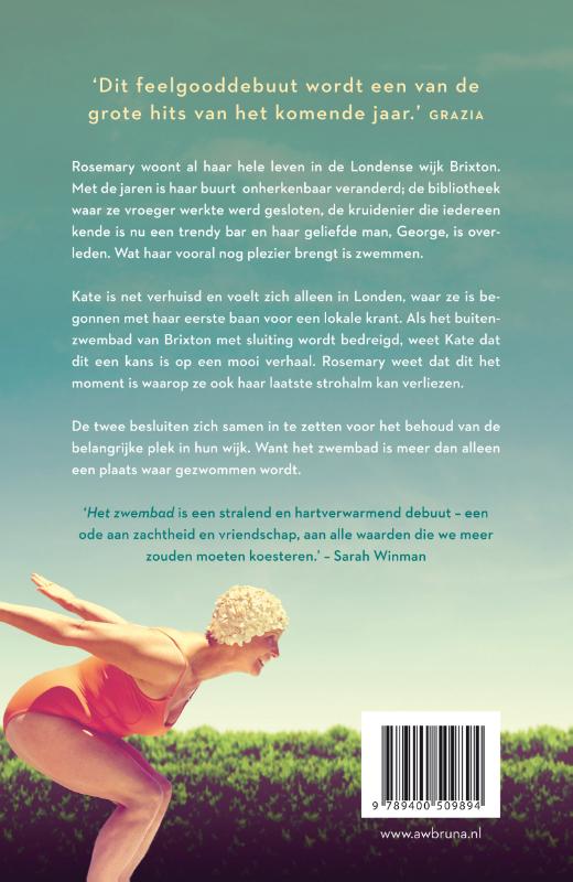 Achterkant van Het zwembad