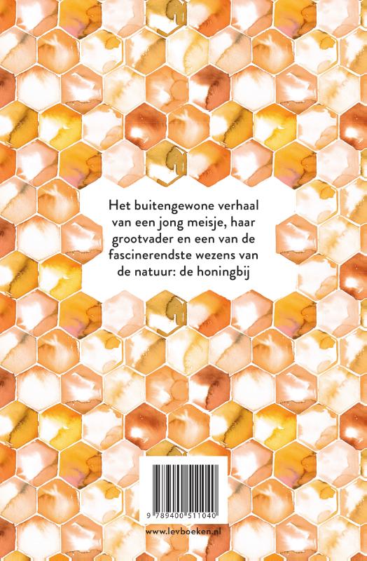 Achterkant van De bijenhoudster
