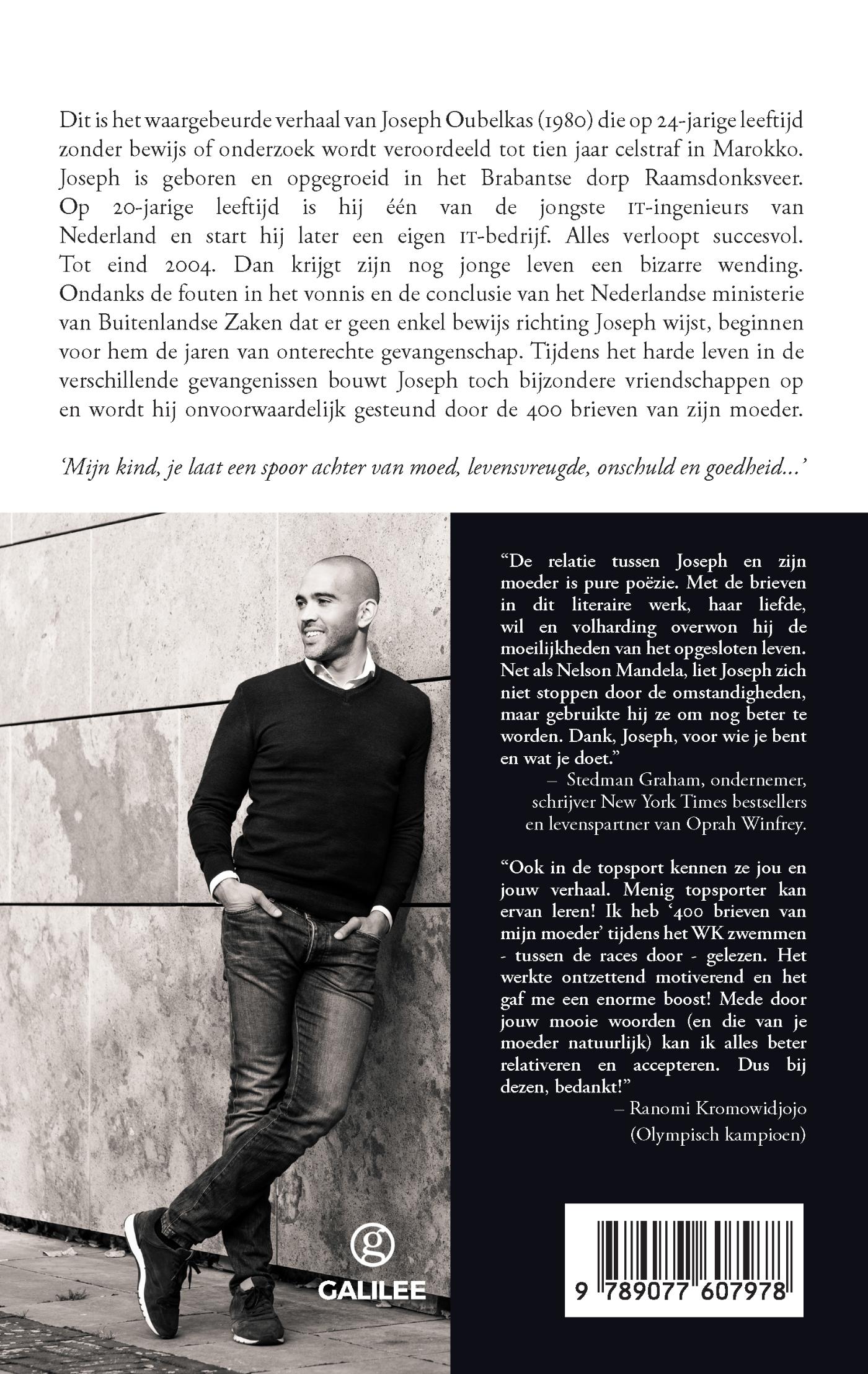 Achterkant van 400 brieven van mijn moeder