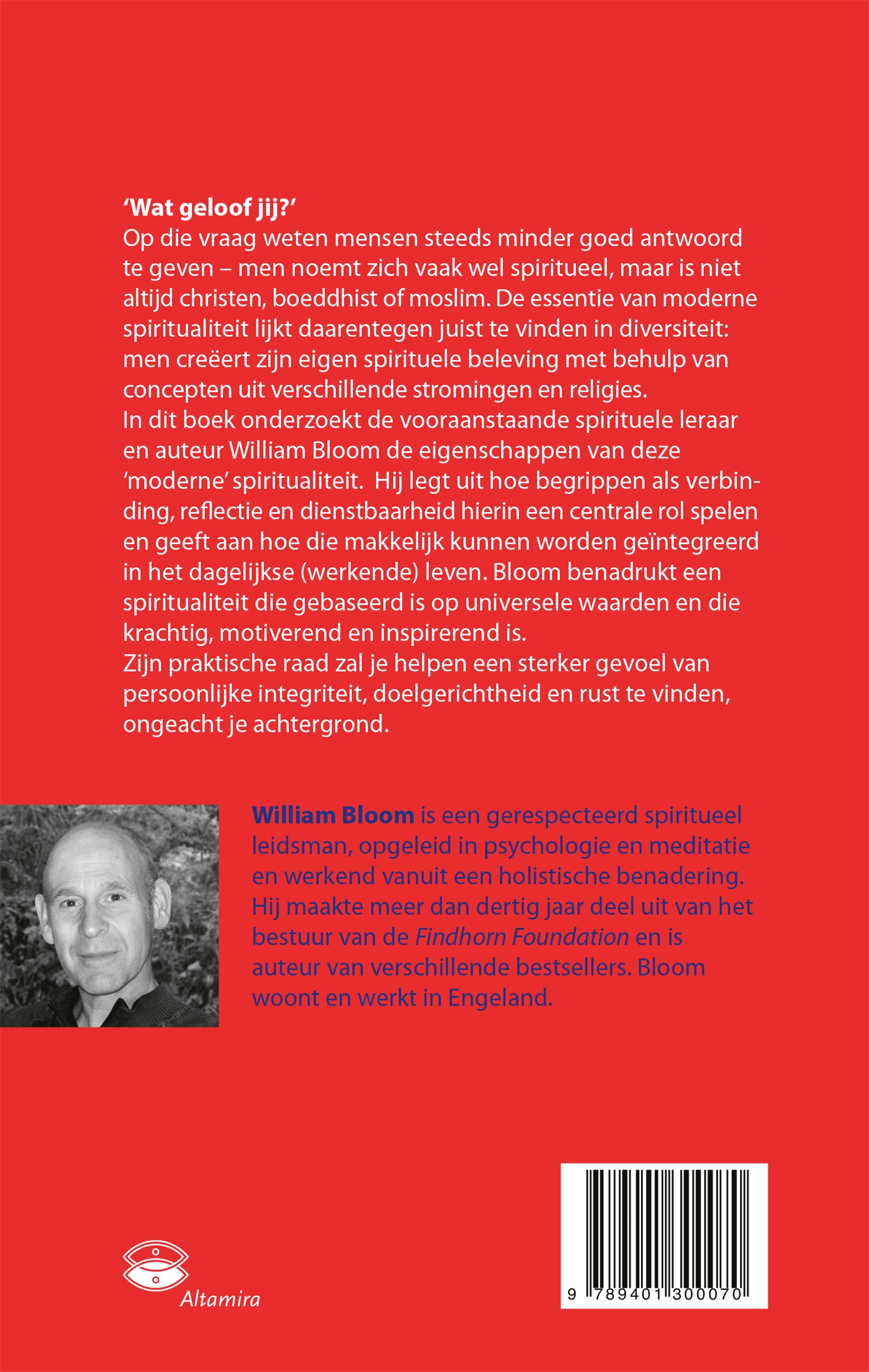 Achterkant van De kracht van moderne spiritualiteit
