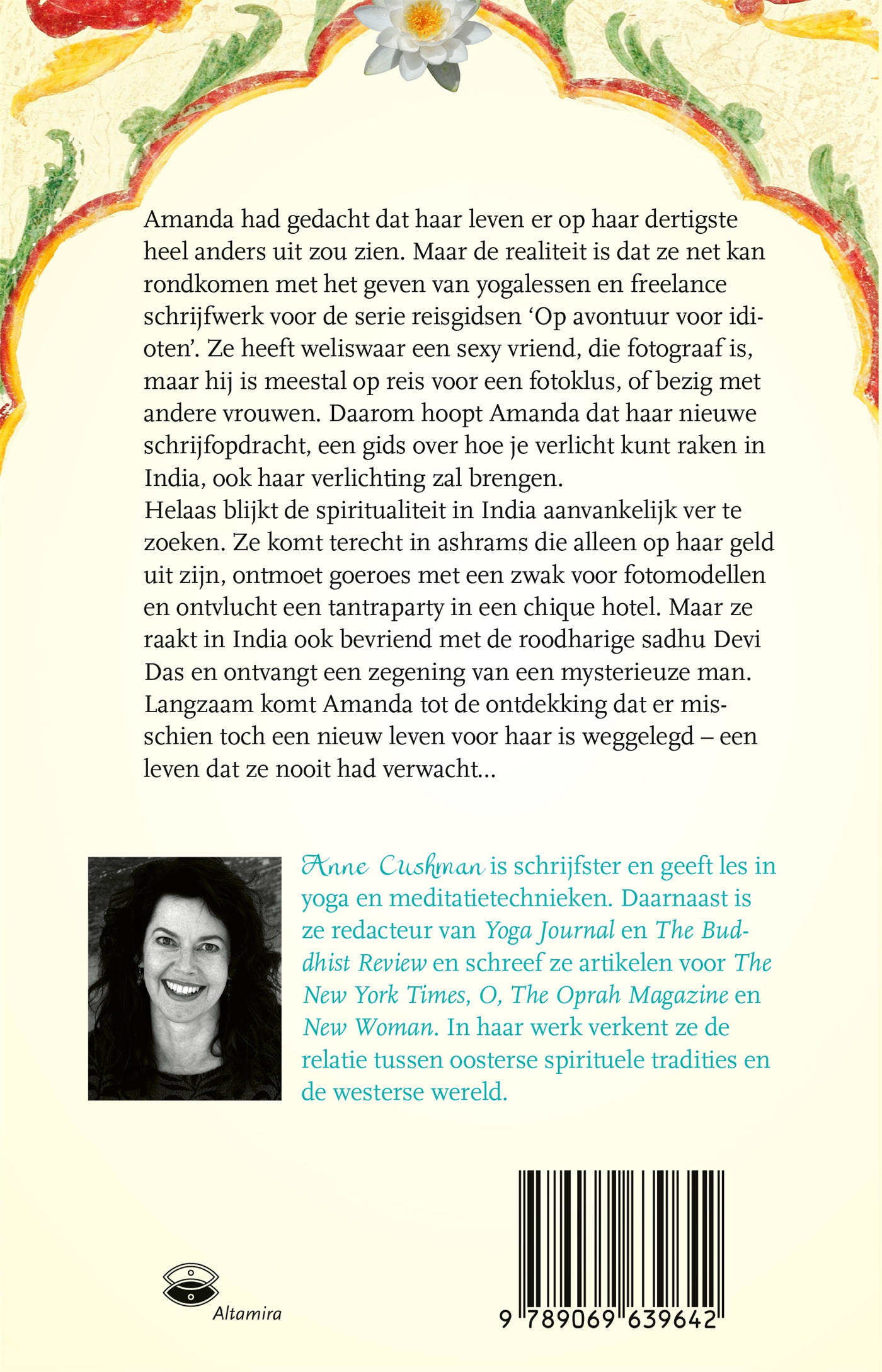 Achterkant van Liefde, lassi & de lotushouding
