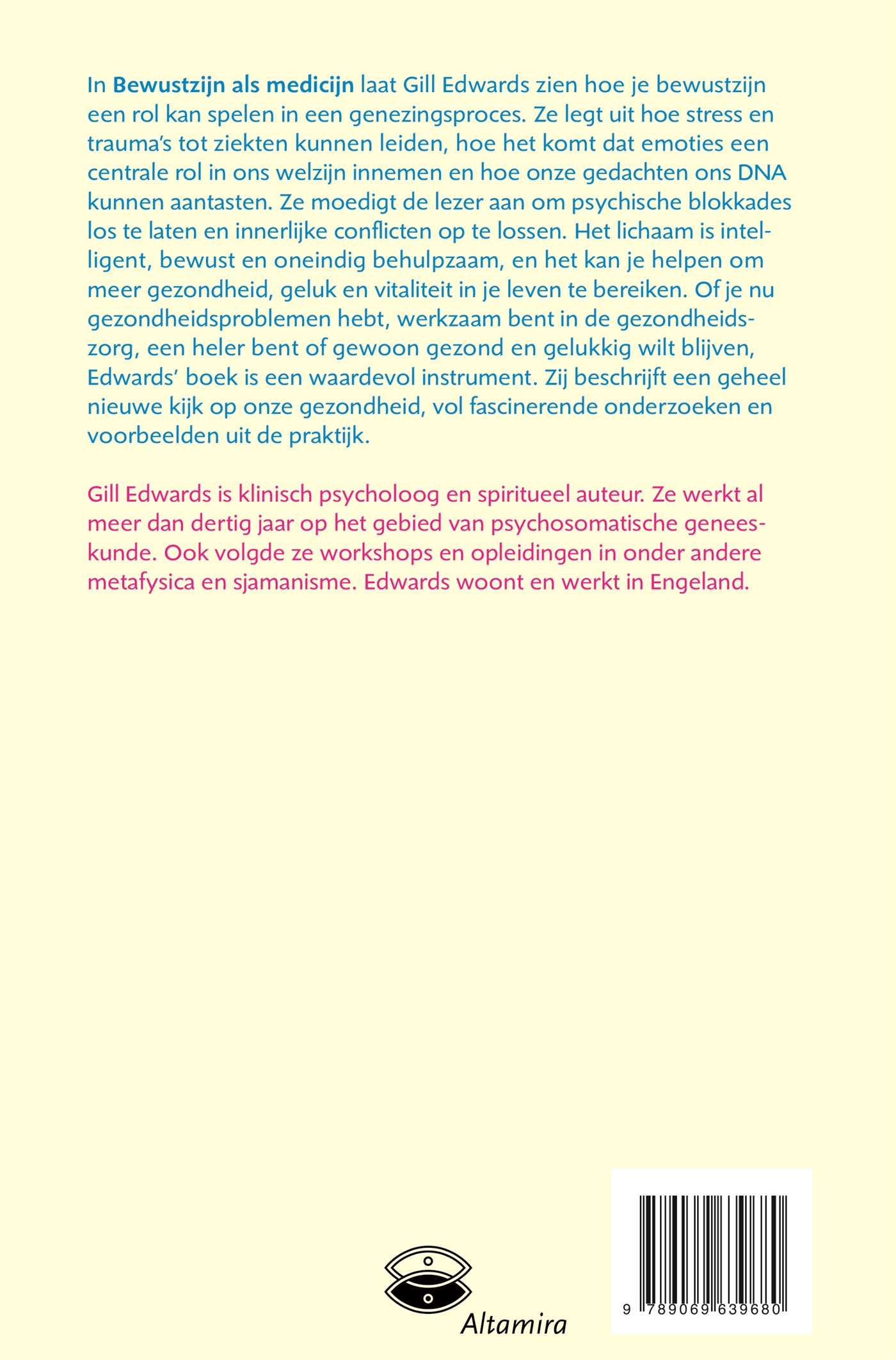 Achterkant van Bewustzijn als medicijn