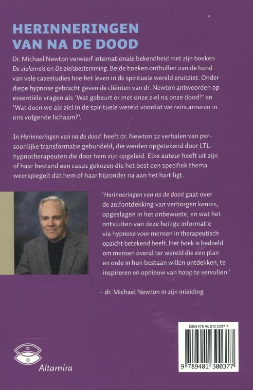 Achterkant van Herinneringen van na de dood