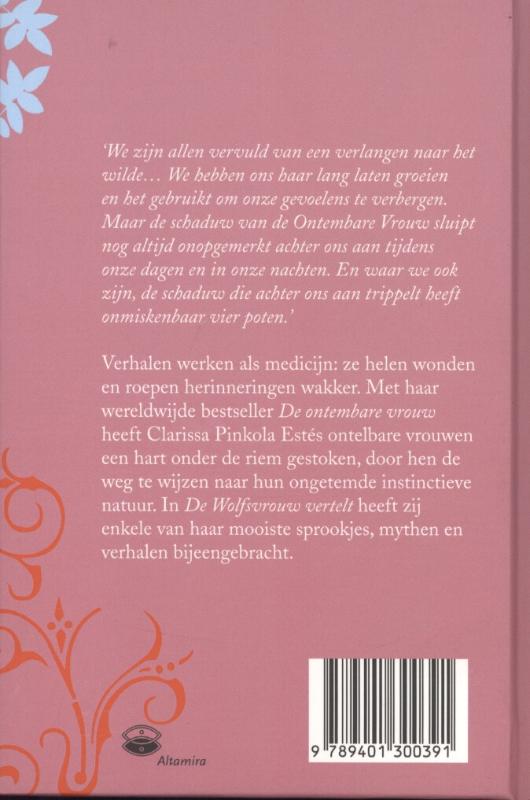 Achterkant van De wolfsvrouw vertelt