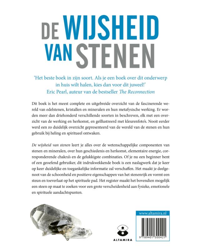 Achterkant van De wijsheid van stenen