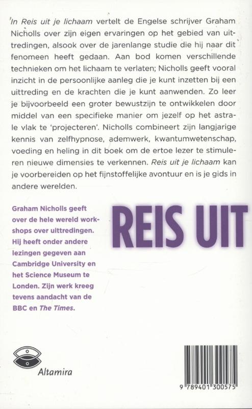 Achterkant van Reis uit je lichaam