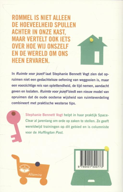 Achterkant van Ruimte voor jezelf