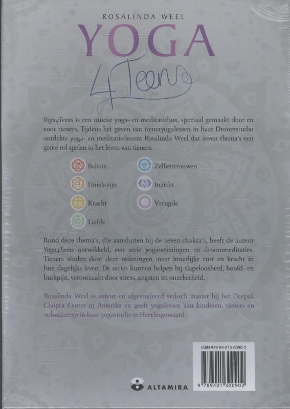 Achterkant van Yoga 4Teens