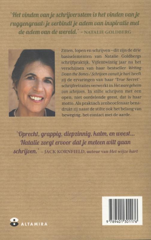 Achterkant van Het ware geheim van schrijven