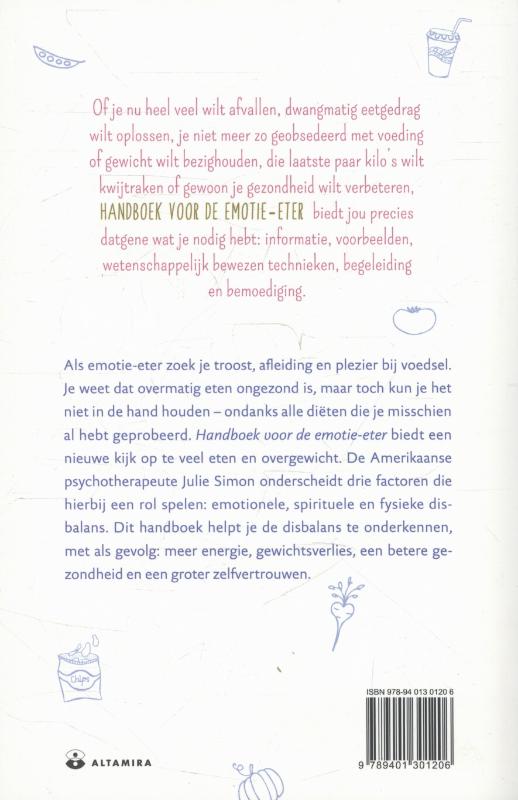 Achterkant van Handboek voor de emotie-eter
