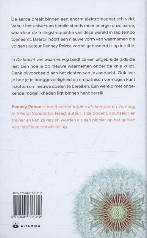 Achterkant van De kracht van waarneming