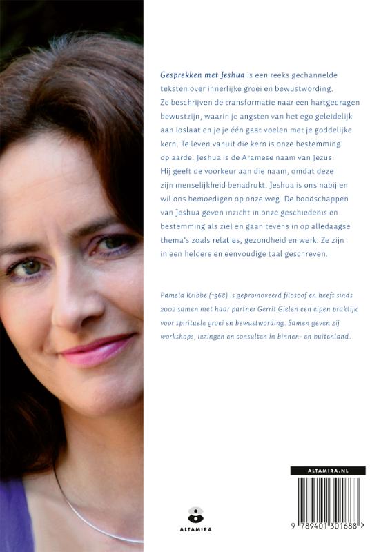 Achterkant van Gesprekken met Jeshua