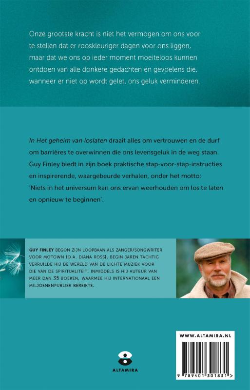 Achterkant van Het geheim van loslaten