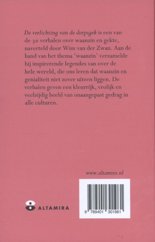 Achterkant van De verlichting van de dorpsgek