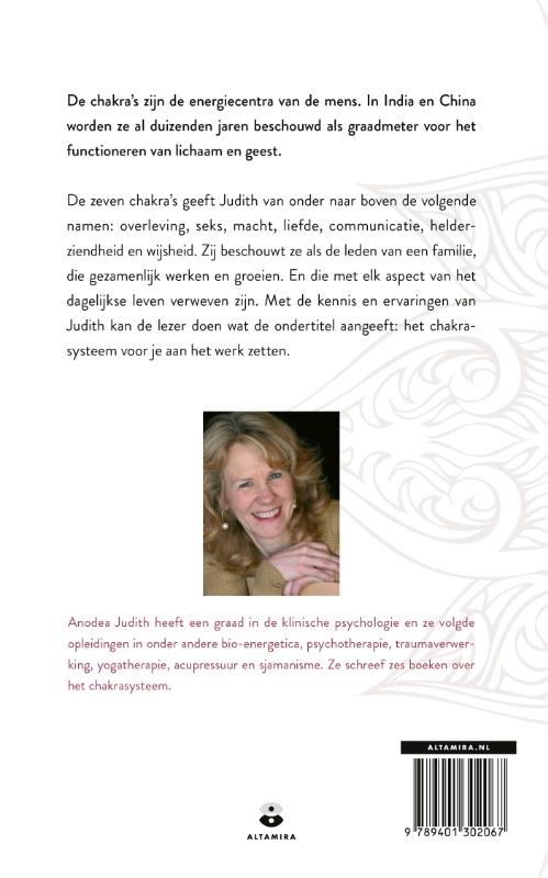 Achterkant van Werkboek chakra