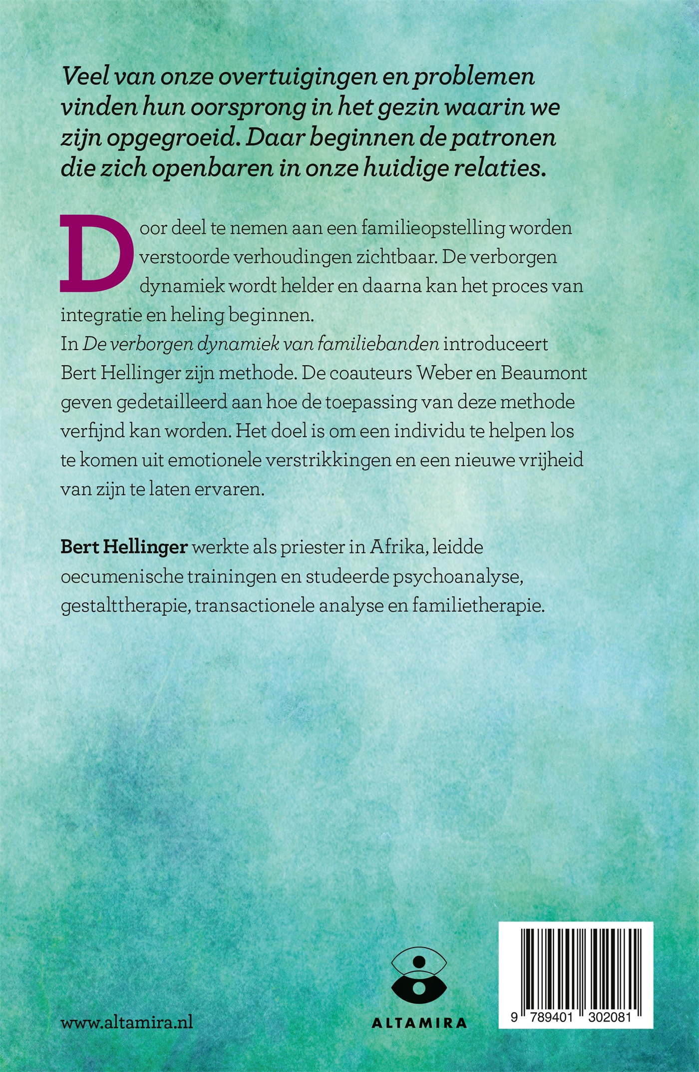 Achterkant van De verborgen dynamiek van familiebanden