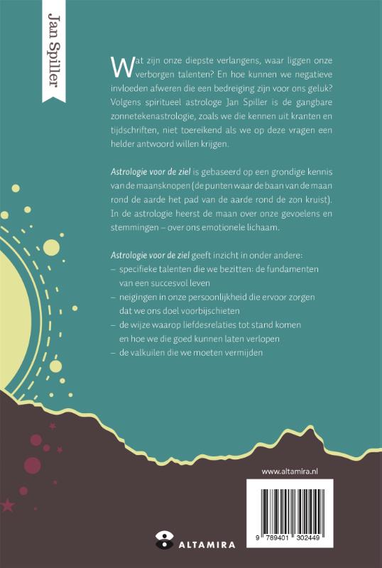 Achterkant van Astrologie voor de ziel