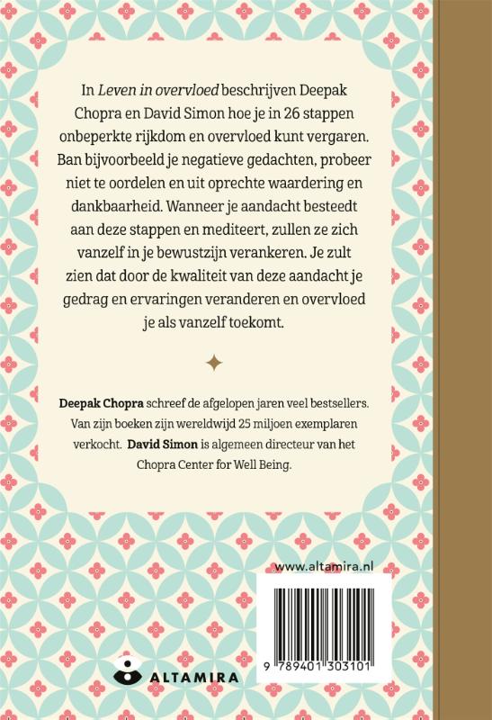 Achterkant van Leven in overvloed