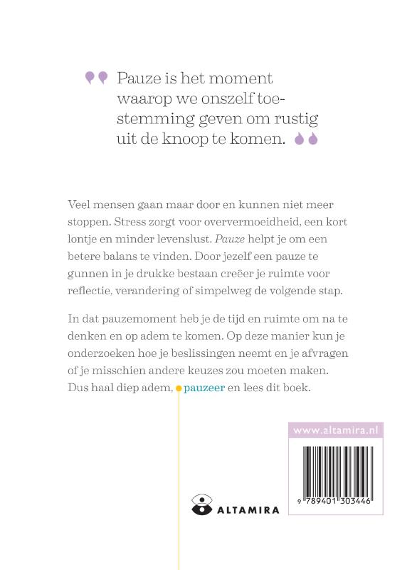 Achterkant van Pauze