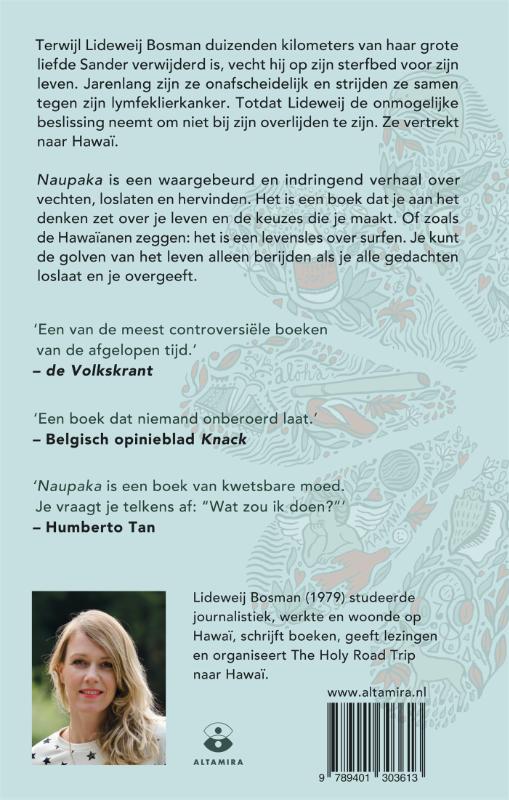 Achterkant van Naupaka