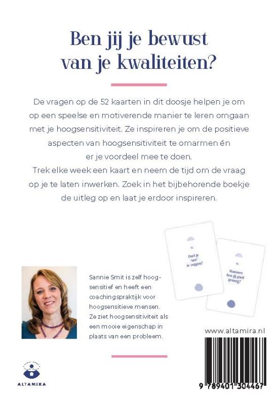 Achterkant van Hoogsensitief