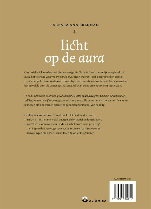 Achterkant van Licht op de aura