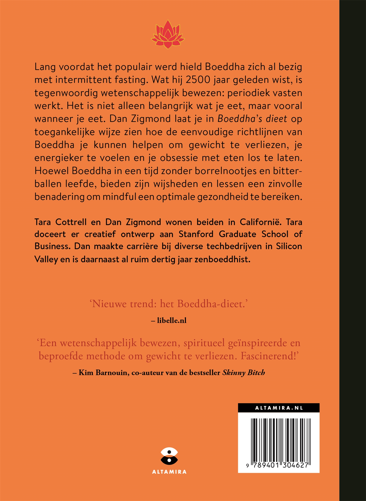 Achterkant van Boeddha's dieet