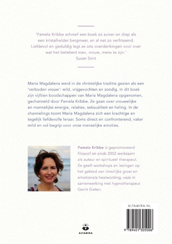 Achterkant van De verboden vrouw spreekt