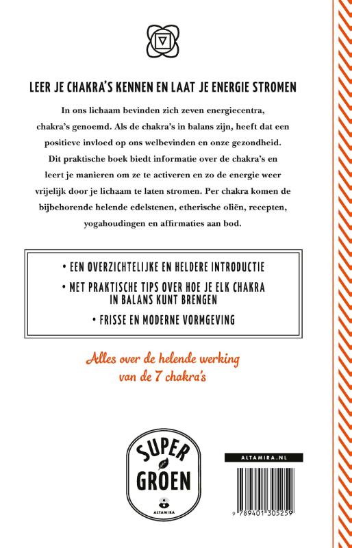 Achterkant van Chakra's