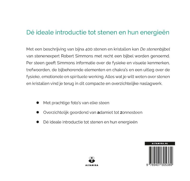 Achterkant van De stenenbijbel