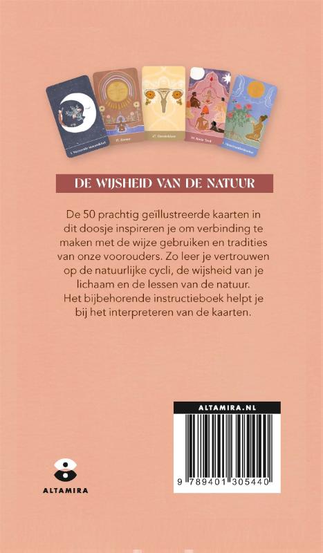 Achterkant van In harmonie met de cyclus van het leven