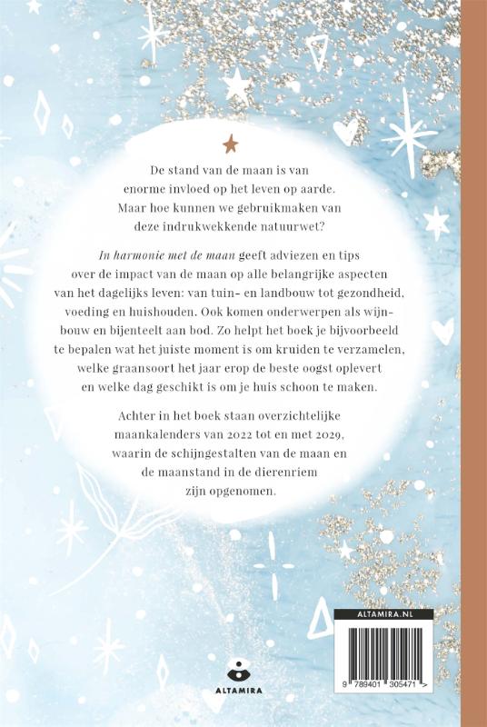 Achterkant van In harmonie met de maan