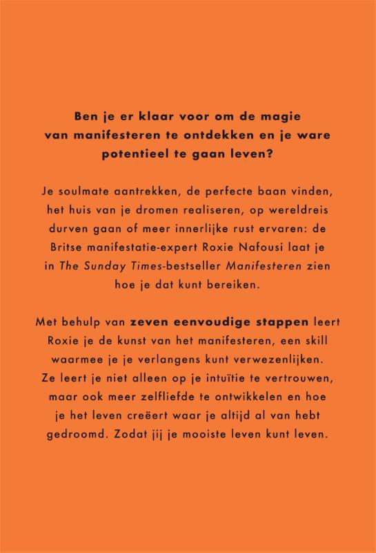 Achterkant van Manifesteren