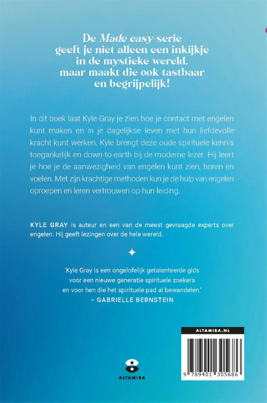Achterkant van Contact met engelen - Made easy