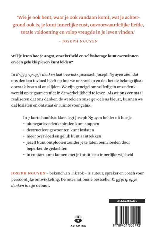 Achterkant van Krijg grip op je denken