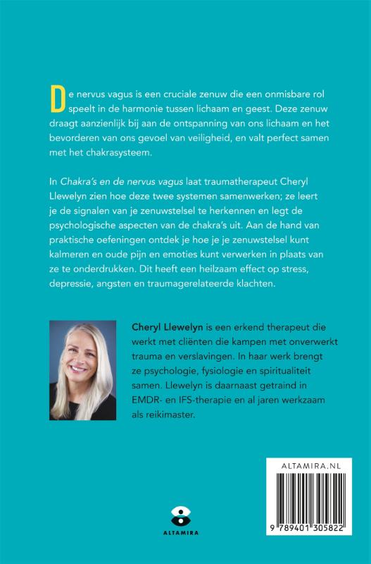 Achterkant van Chakra's en de nervus vagus