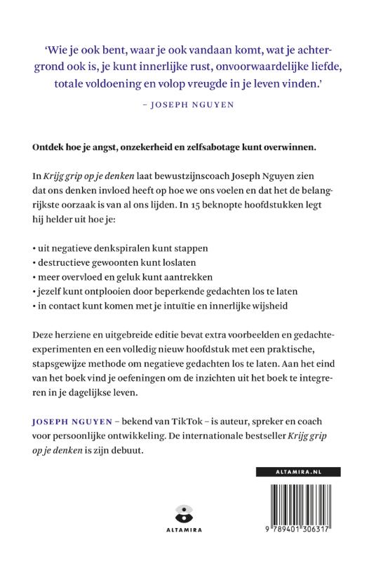 Achterkant van Krijg grip op je denken
