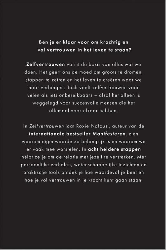 Achterkant van Zelfvertrouwen