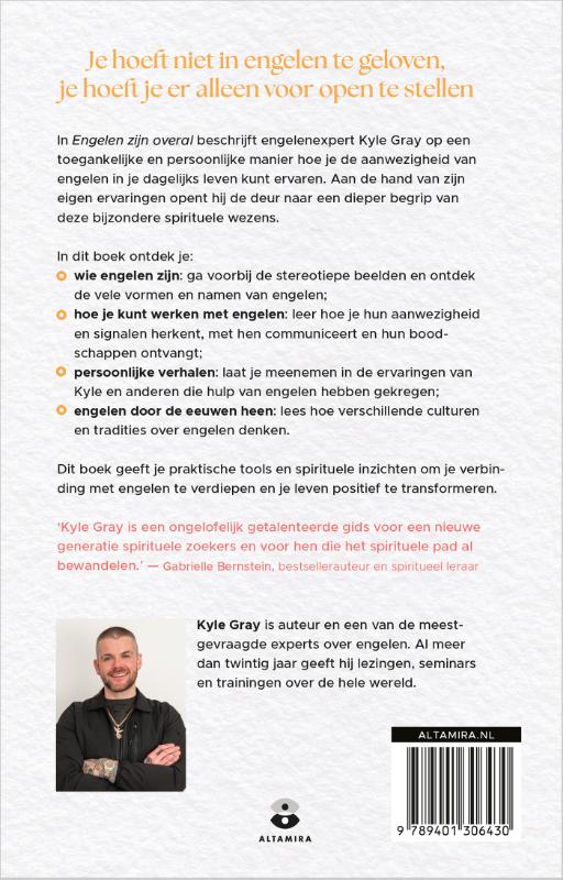 Achterkant van Engelen zijn overal