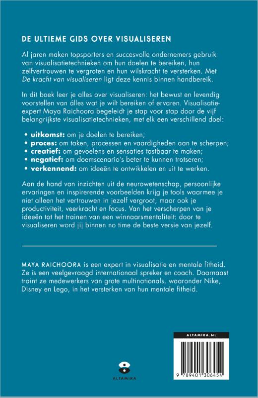 Achterkant van De kracht van visualiseren