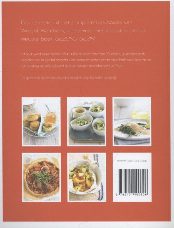 Achterkant van Weight watchers