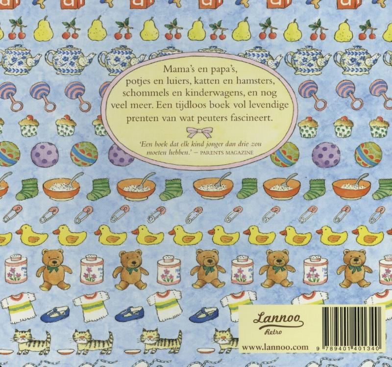 Achterkant van Het babyboek van alle dingen